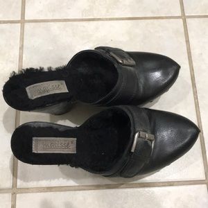 Marisse high heeled, clog shoes